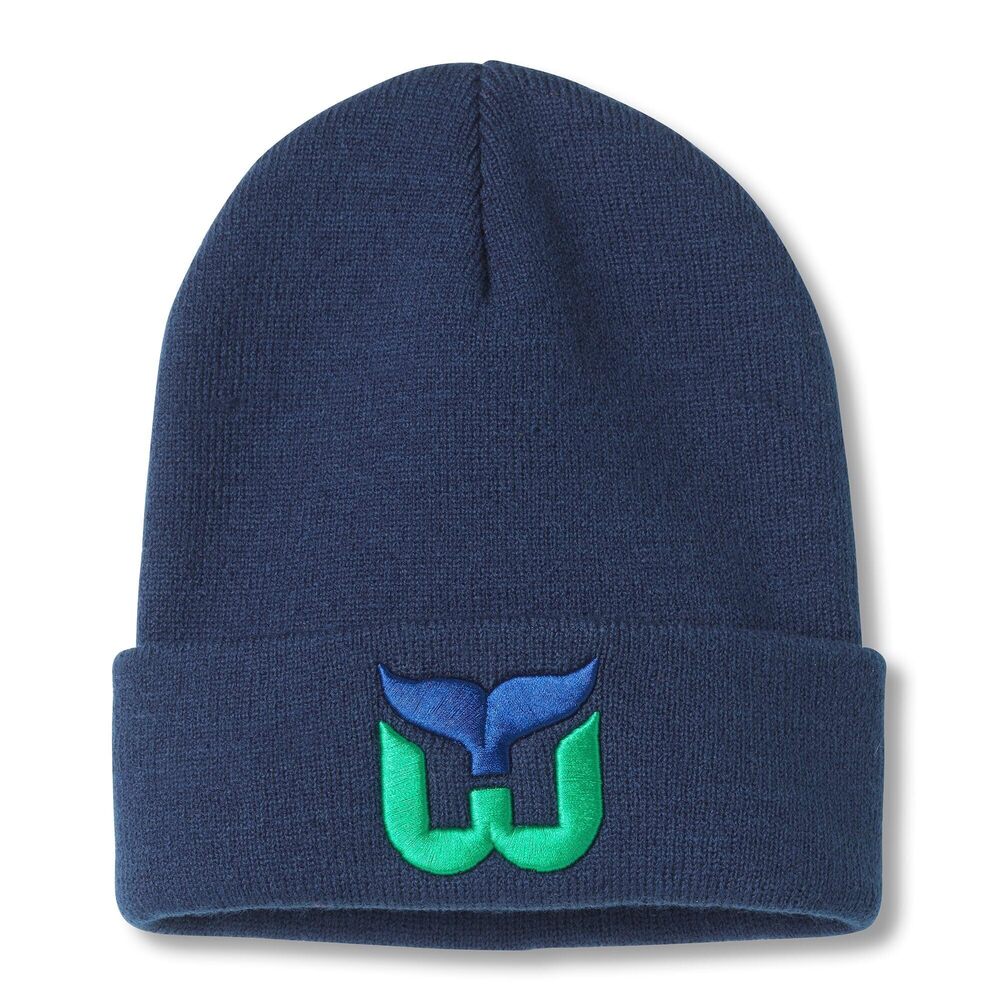 9230 Hartford Whalers NHL National Hockey League Team Terrain Knit Beanie